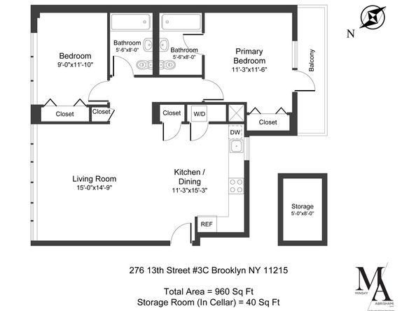 515 5th Avenue 3C, Brooklyn NY 11215