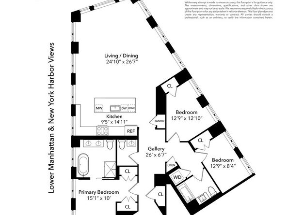 1 Clinton Street 19A, Brooklyn NY 11201