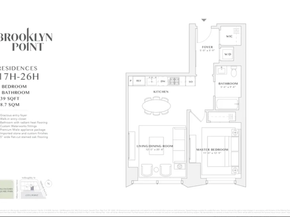 1 City Point 18H, Brooklyn NY 11201