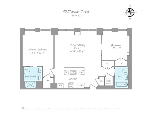 40 Bleecker Street 6C, New York NY 10012