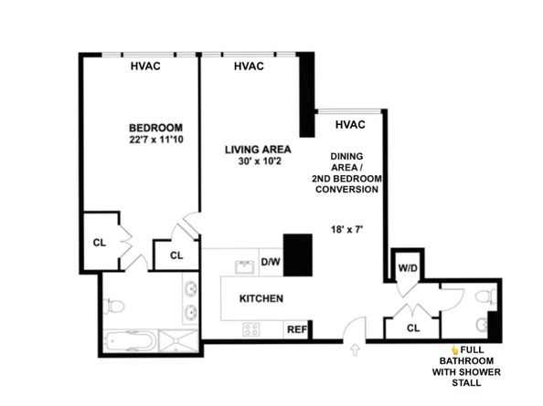 322 West 57th Street 33P2, New York NY 10019
