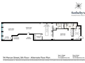 114 Mercer Street 5th Floor, New York NY 10012