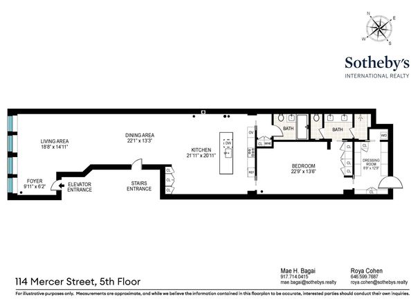 114 Mercer Street 5th Floor, New York NY 10012