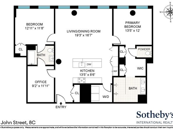 1 John Street 8C, Brooklyn NY 11201