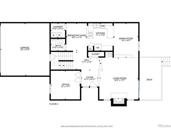 12863 W 3rd Place, Lakewood CO 80228