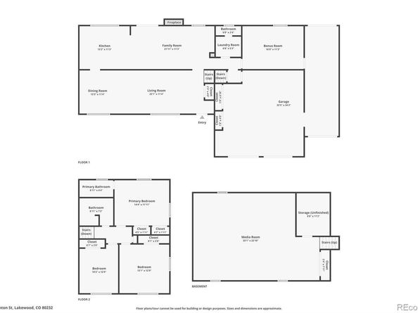 1596 S Fenton Street, Lakewood CO 80232