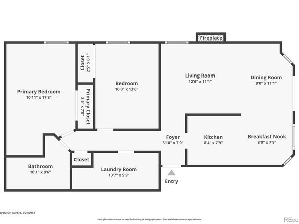17630 E Loyola Drive 1812R, Aurora CO 80013