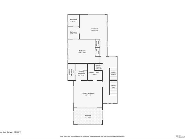 2868 W 22ND Avenue, Denver CO 80211