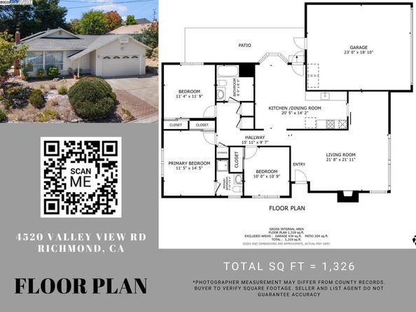 4520 Valley View Rd, Richmond CA 94803