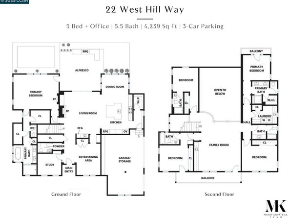 22 W Hill Way, Orinda CA 94563