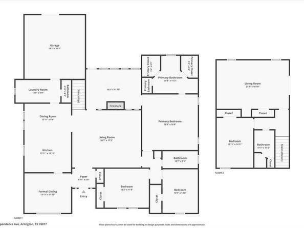 5206  Independence Avenue , Arlington Texas 76017