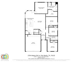 2704  Adams Fall Lane , Fort Worth Texas 76123