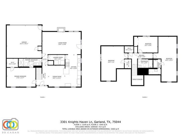 3301  Knights Haven Lane , Garland Texas 75044