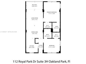 112 Royal Park Dr 3H, Oakland Park FL 33309