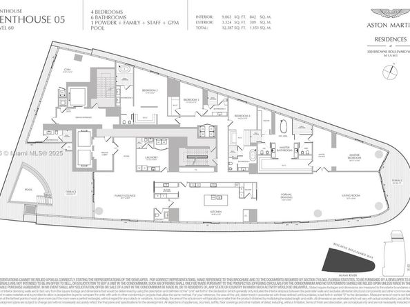 300 Biscayne Blvd Way PH6001, Miami FL 33131