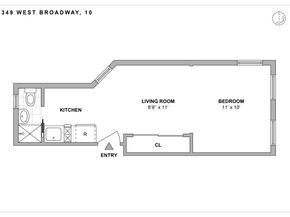 349 West Broadway 10, New York NY 10013