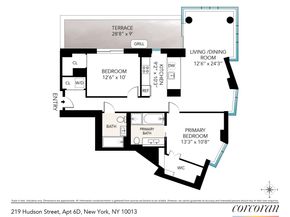 219 Hudson Street 6D, New York NY 10013