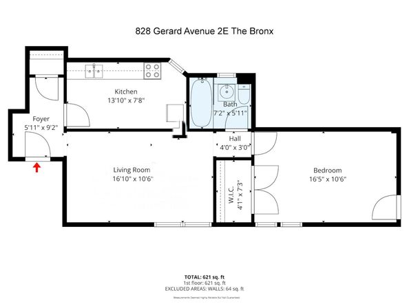 828 Gerard Avenue 2E, Bronx NY 10451