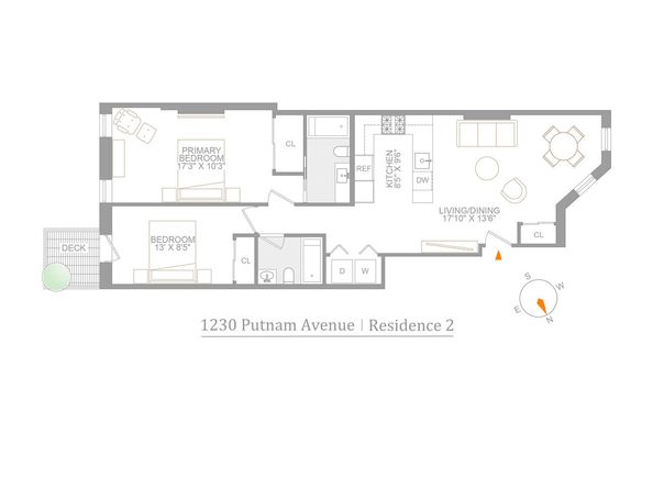 1230 Putnam Avenue 2, Brooklyn NY 11221