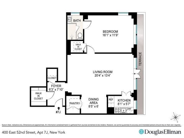 400 East 52nd Street 7J, New York NY 10022