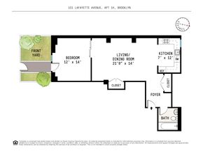 101 Lafayette Avenue 1H, Brooklyn NY 11217