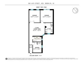566 44th Street 2D, Brooklyn NY 11220