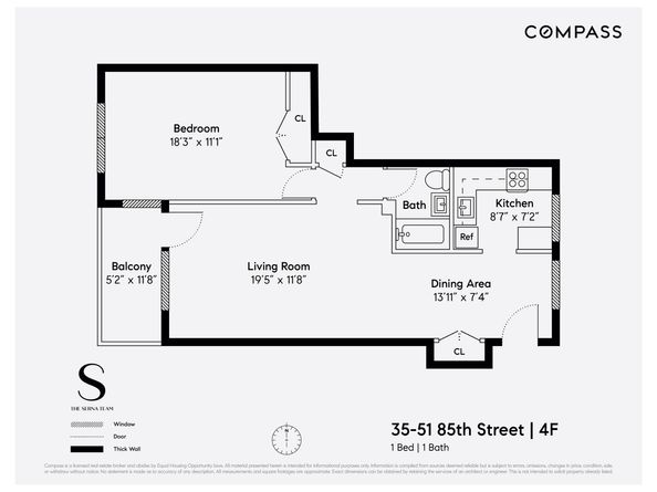 35-51 85th Street 4F, Queens NY 11372