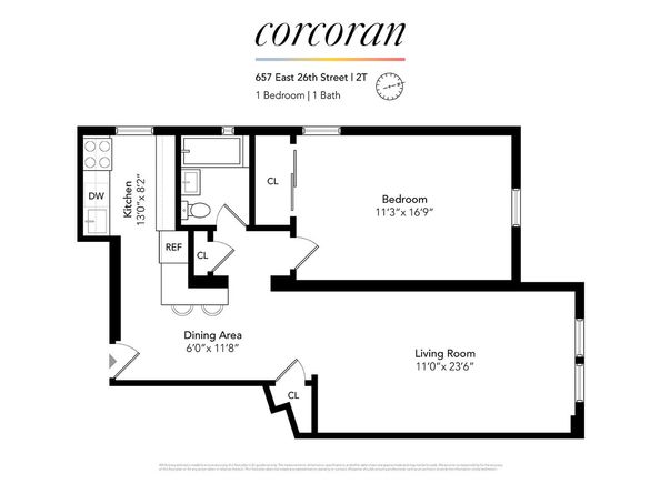 657 East 26th Street 2T, Brooklyn NY 11210