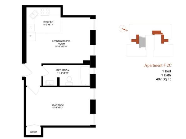 78-86 Thayer Street 2C, New York NY 10040