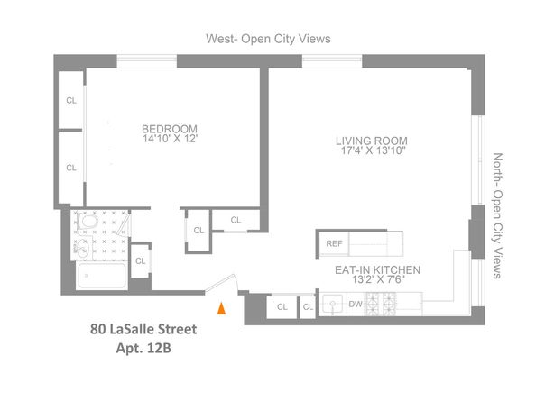 80 La Salle Street 12B, New York NY 10027