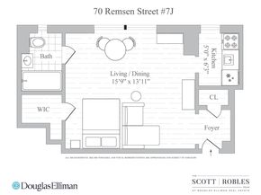 70 Remsen Street 7J, Brooklyn NY 11201