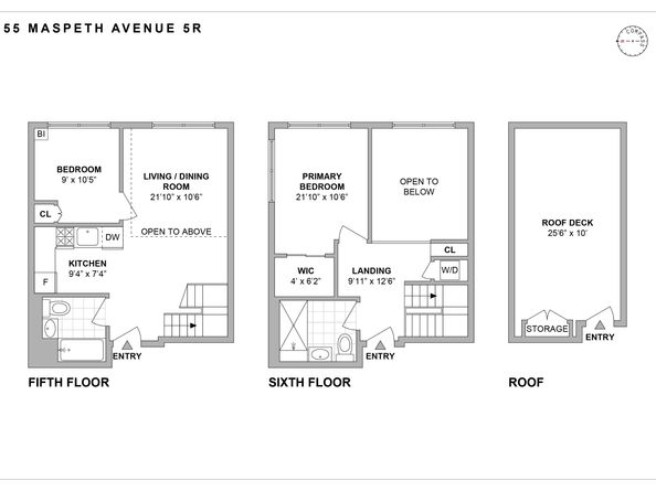 55 Maspeth Avenue 5R, Brooklyn NY 11211
