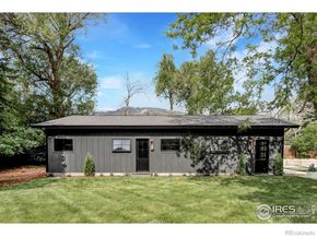 800 Kalmia Avenue, Boulder CO 80304
