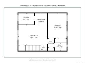 19637 69th Avenue 2F, Fresh Meadows NY 11365