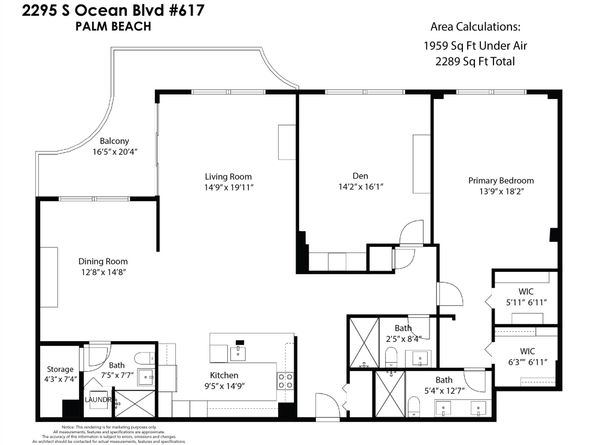 2295 S Ocean Boulevard 617, Palm Beach FL 33480