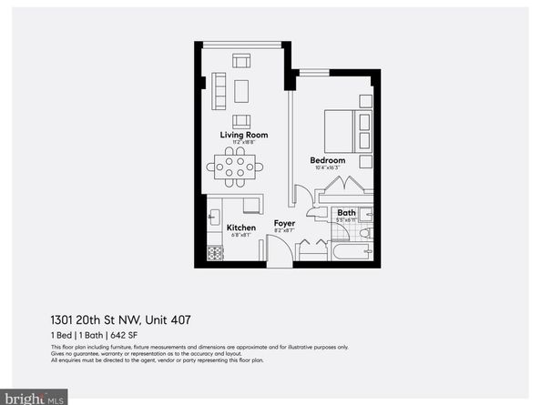 1301 20TH Street NW 407, Washington DC 20036