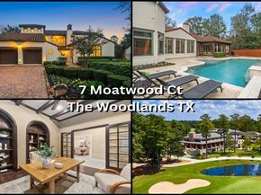 7 Moatwood Court, The Woodlands TX 77382