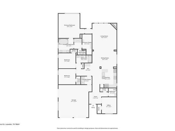 3905 Veneto CIR, Leander TX 78641