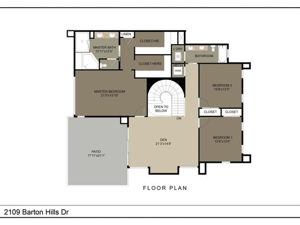 2109 Barton Hills DR, Austin TX 78704
