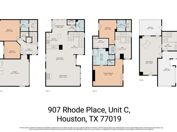 907 Rhode Place C, Houston TX 77019