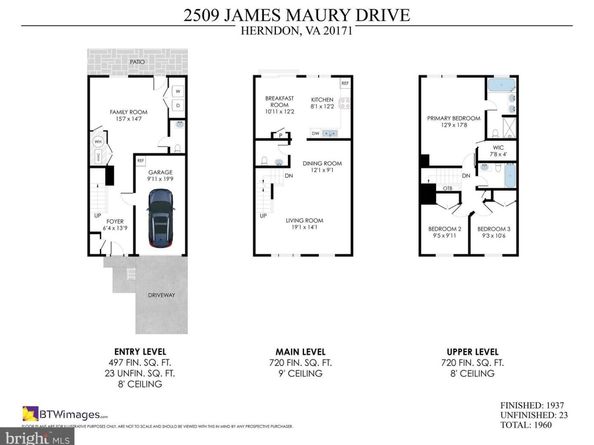 2509 James Maury Drive, Herndon VA 20171