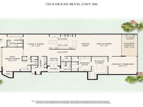 725 S Ocean Boulevard 206, Boca Raton FL 33432