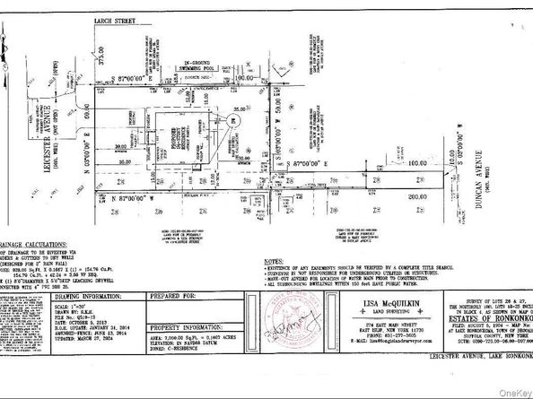 0 Leicester Avenue, Ronkonkoma NY 11779