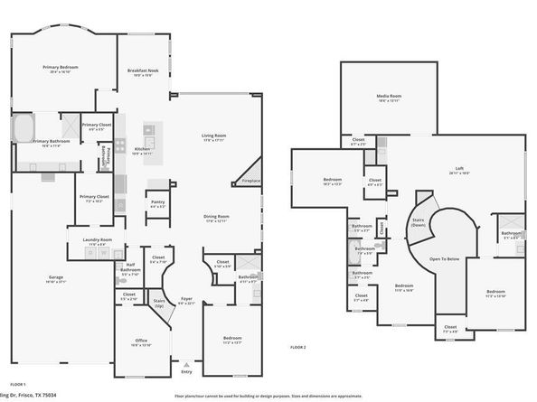 7699  Yearling Drive , Frisco Texas 75036