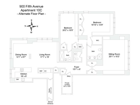 900 5th Avenue 10C, New York NY 10021