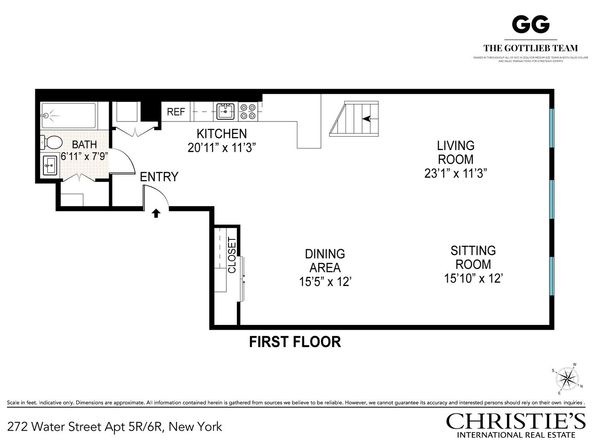 272 Water Street 5R/6R, New York NY 10038