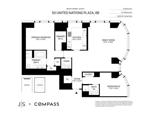 50 United Nations Plaza 6B, New York NY 10017