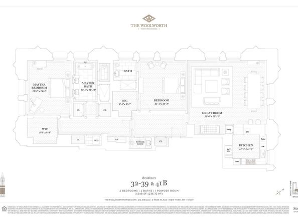 2 Park Place 41B, New York NY 10007