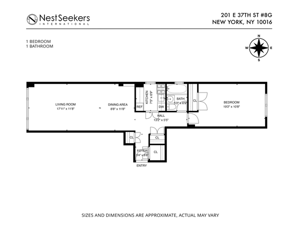 201 East 37th Street 8G, New York NY 10016