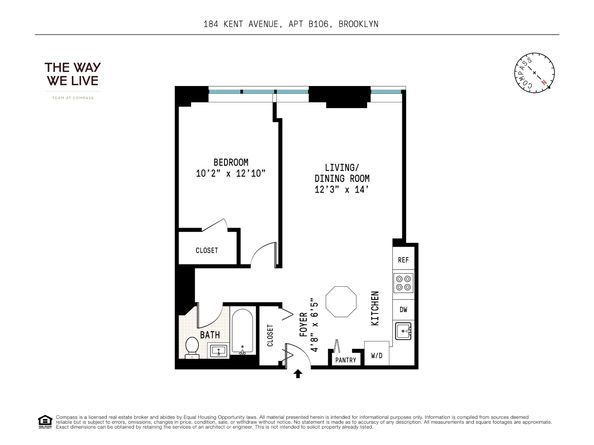 184 Kent Avenue B106, Brooklyn NY 11249